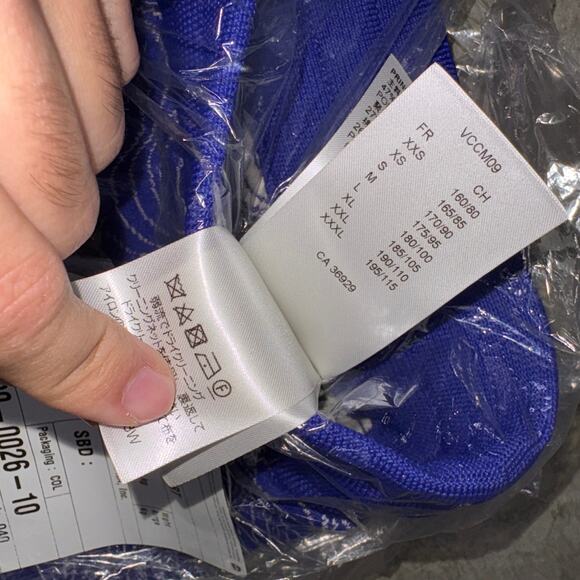 Louis Vuitton 2022 Blue Graphic Print Damier Jogger Short L Made in ITALY NEW - Picture 13 of 13